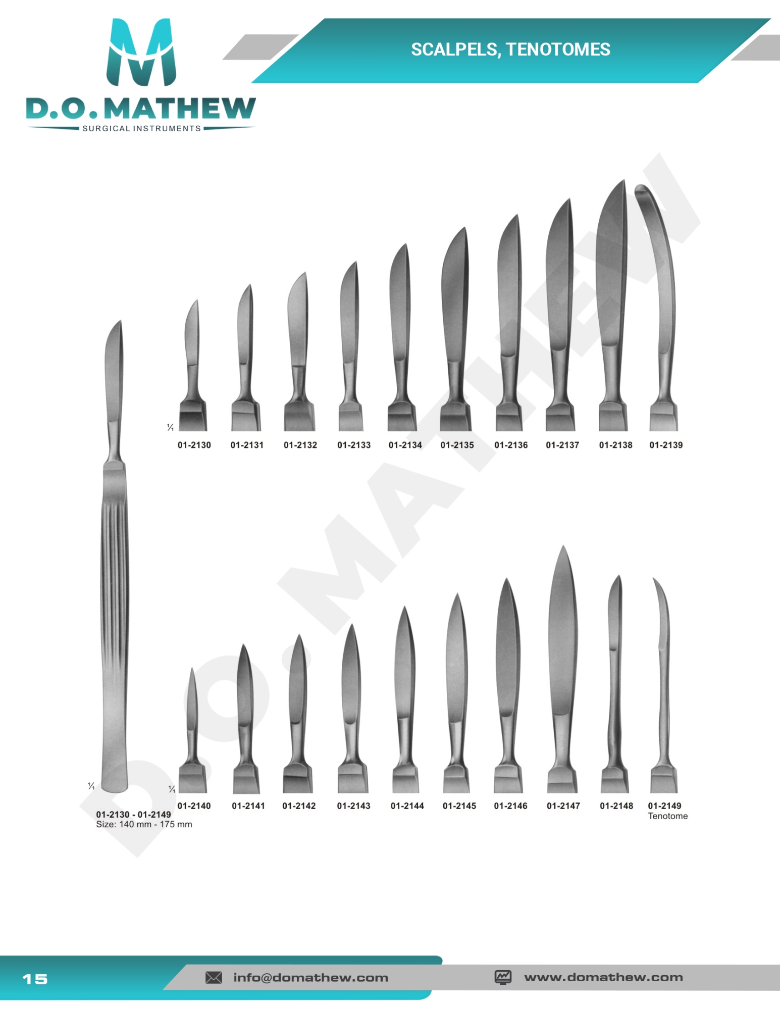 Diagnostic,Anaesthesia,scalpels & knives